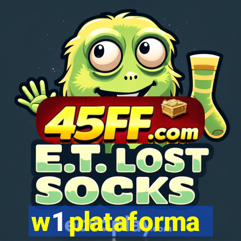 w1 plataforma